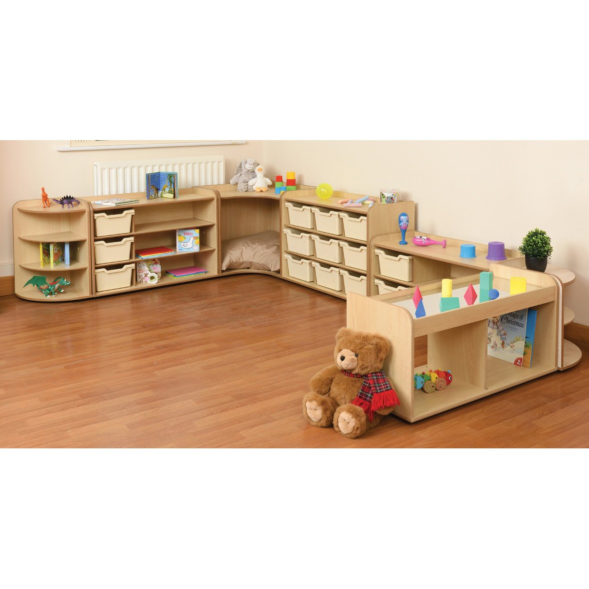Solway Storage Funiture Set 2 - Maple (Magnolia Trays)