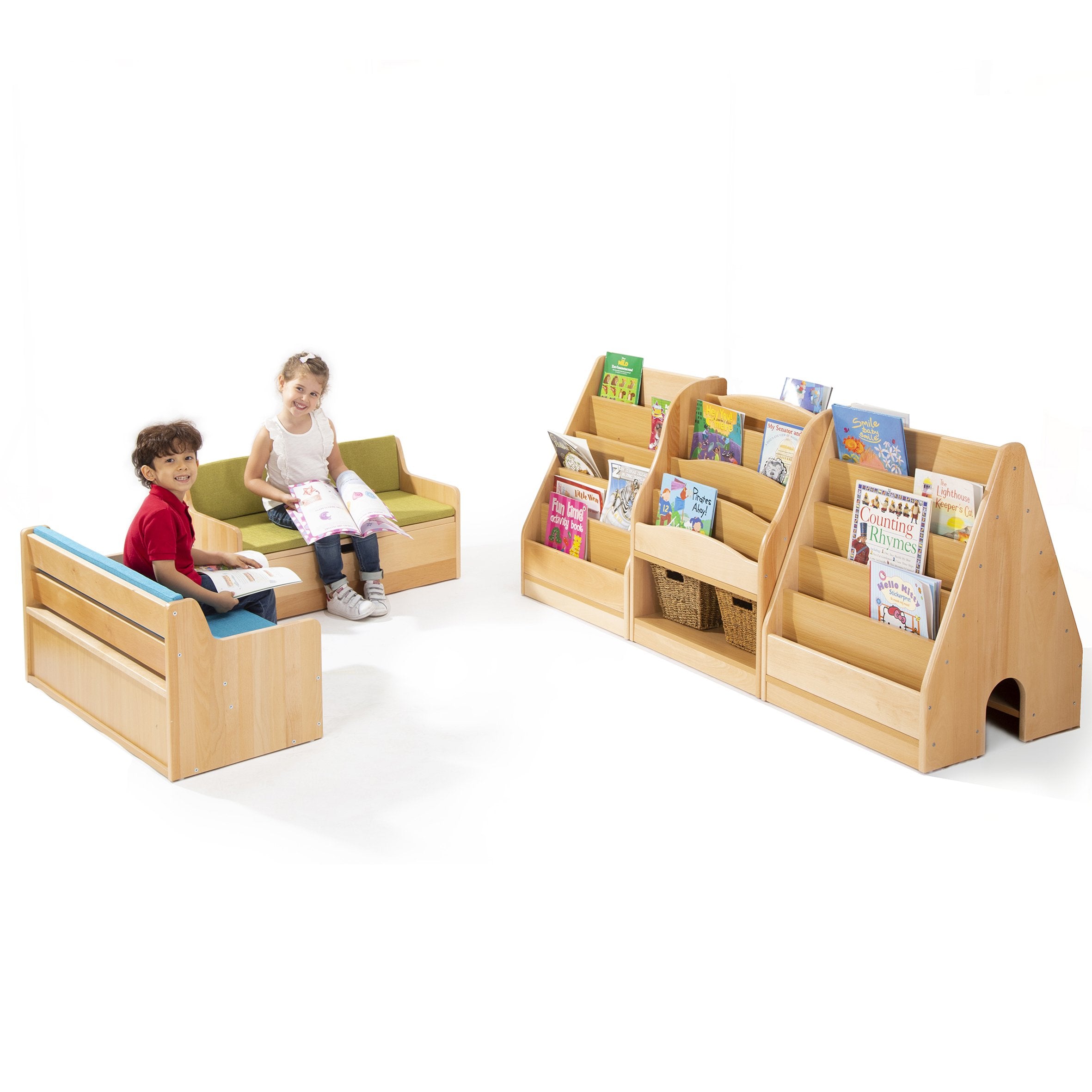 Zona Book Display and Storage Double