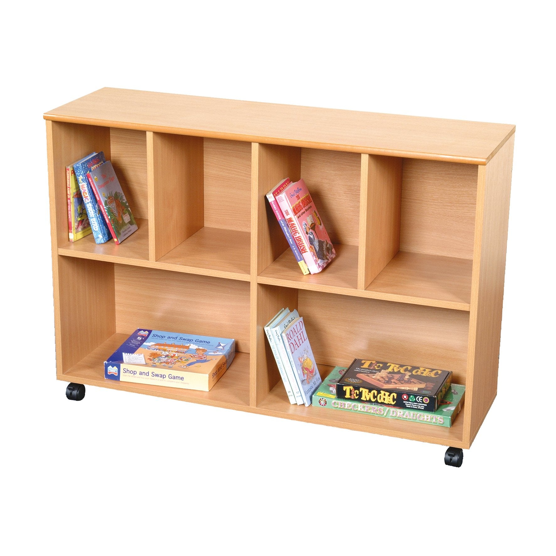 Mobile Large Beech Storage Unit
