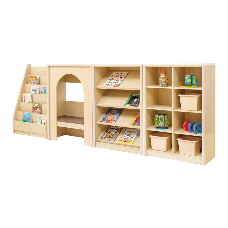 Elegant Adjustable Book Shelf Unit