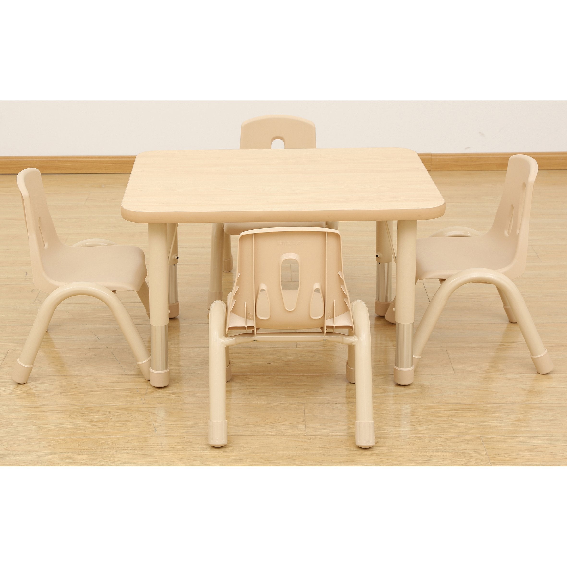 Elegant Height Adjustable Rectangle Table (800mm)