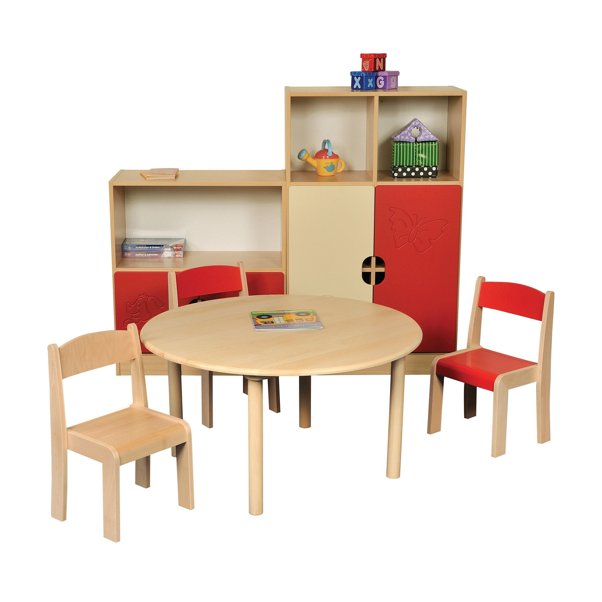 Beechwood Round Table H580mm