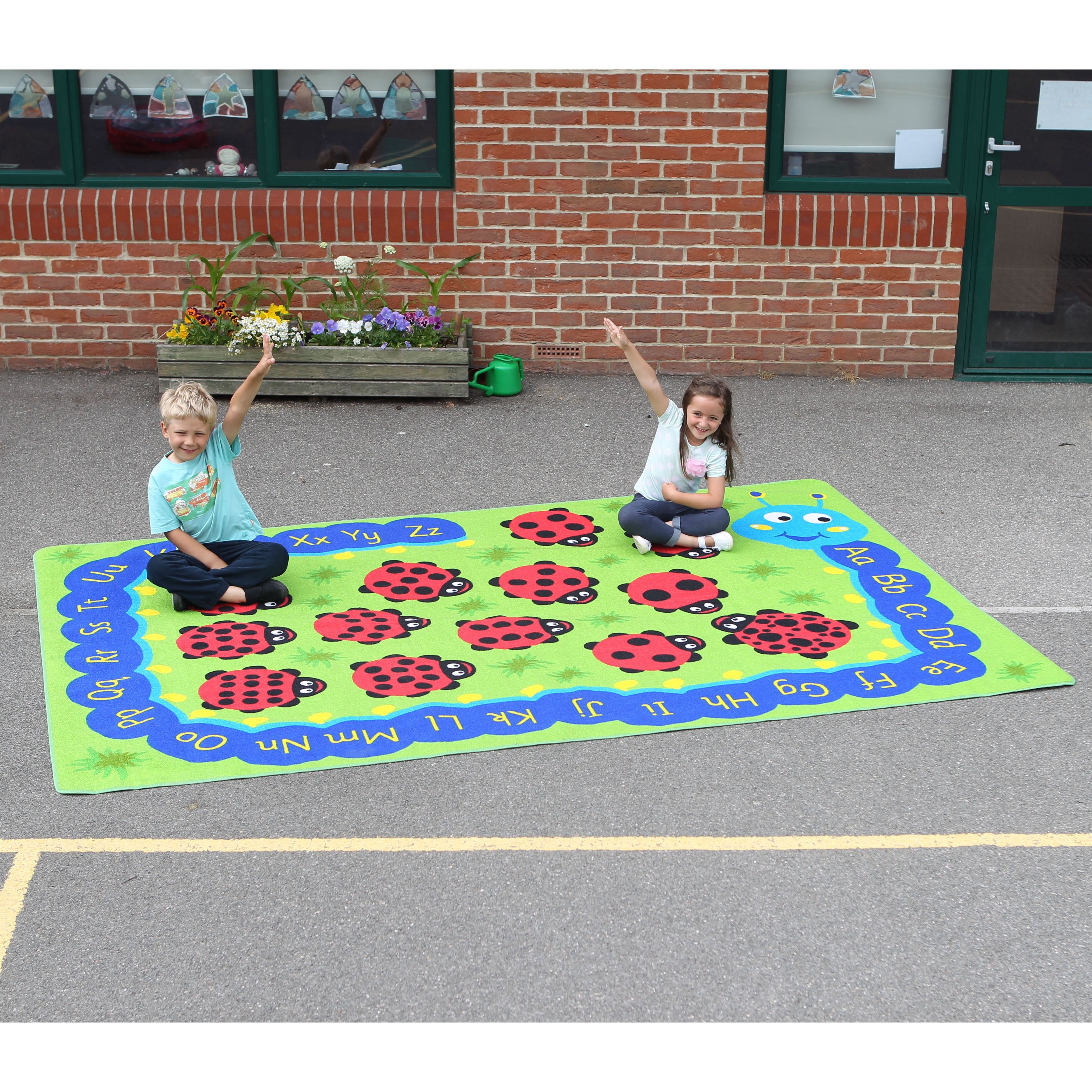 Back to Nature™ Chloe Caterpillar Numeracy & Literacy Outdoor Play Mat
