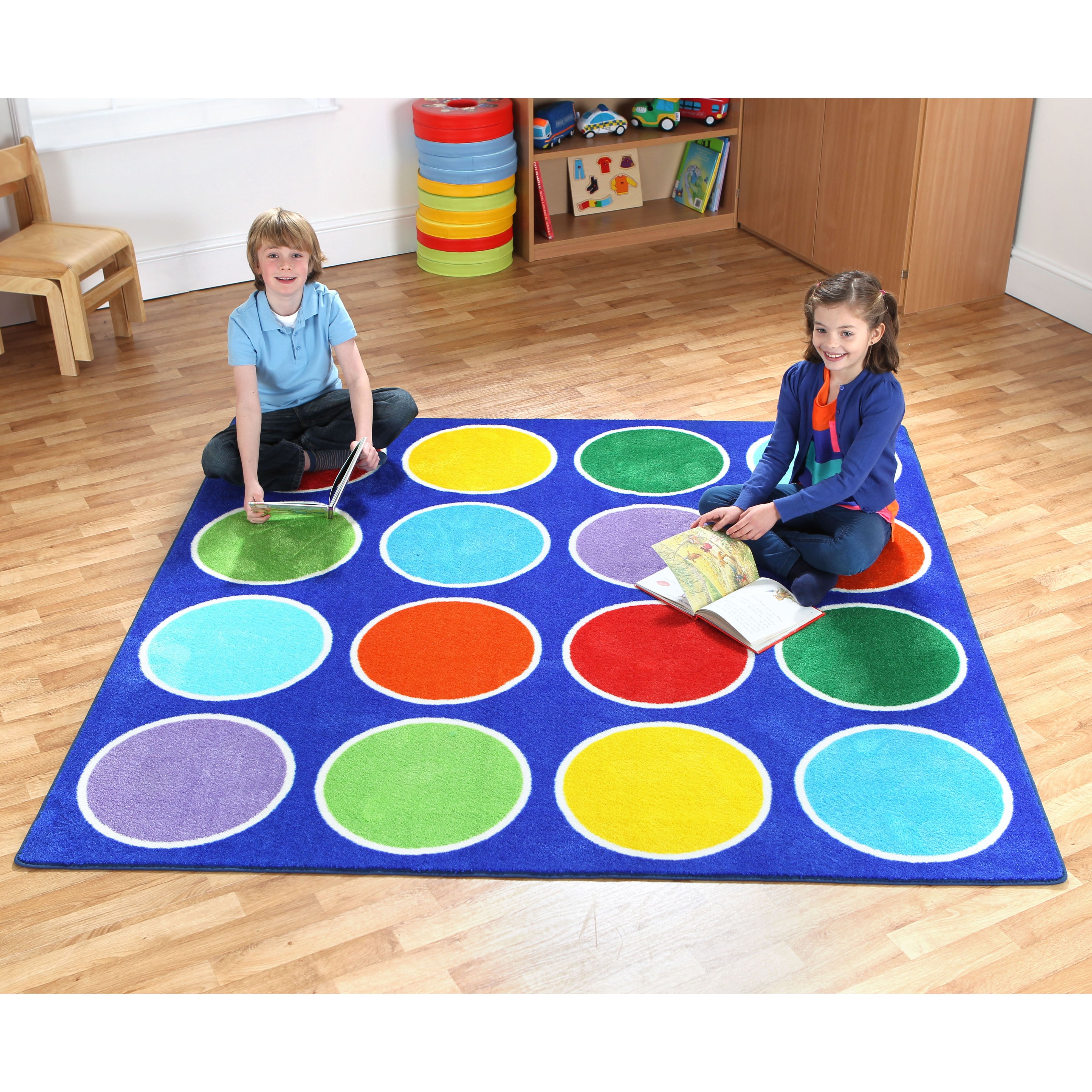 Rainbow™ Circles Placement Carpet