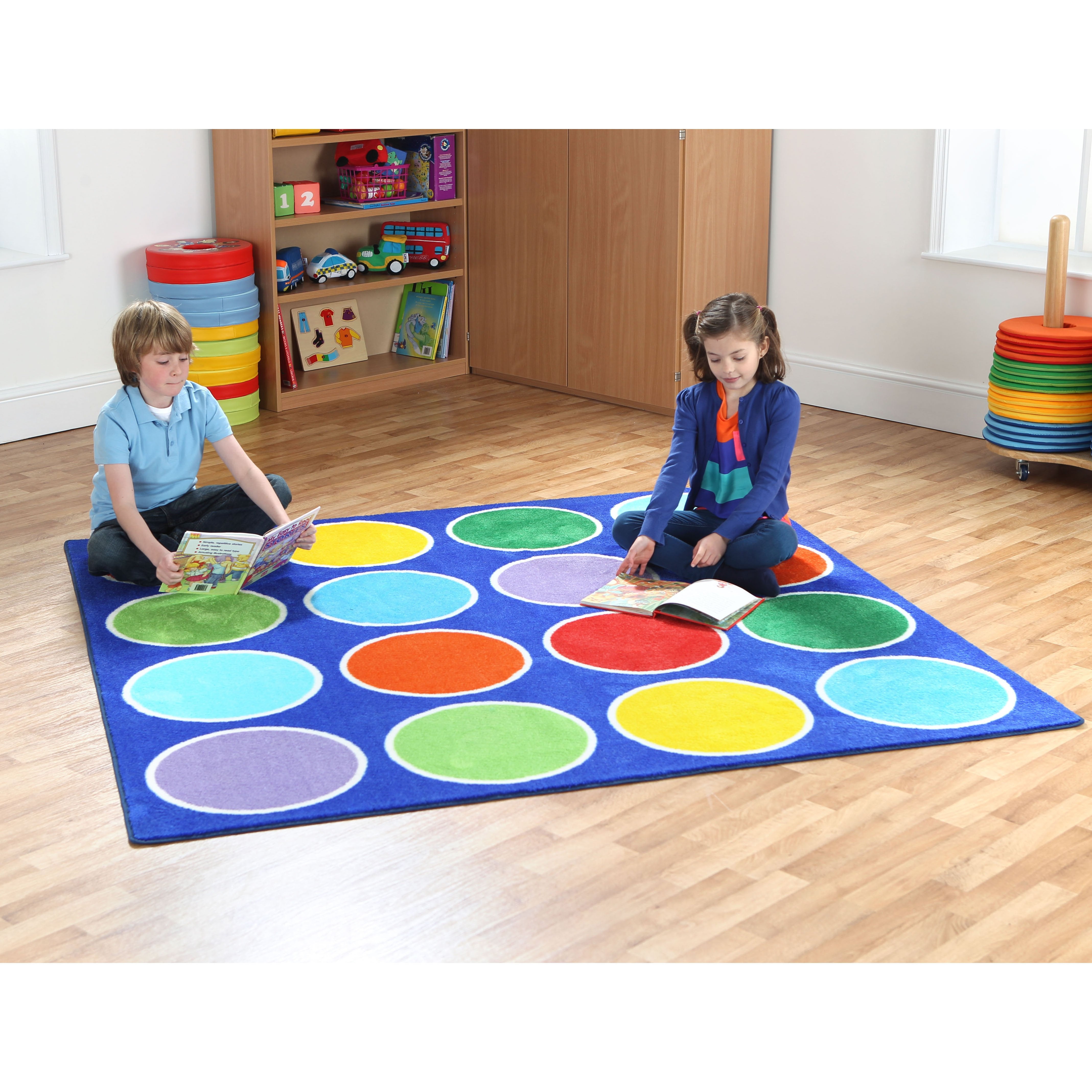 Rainbow™ Circles Placement Carpet
