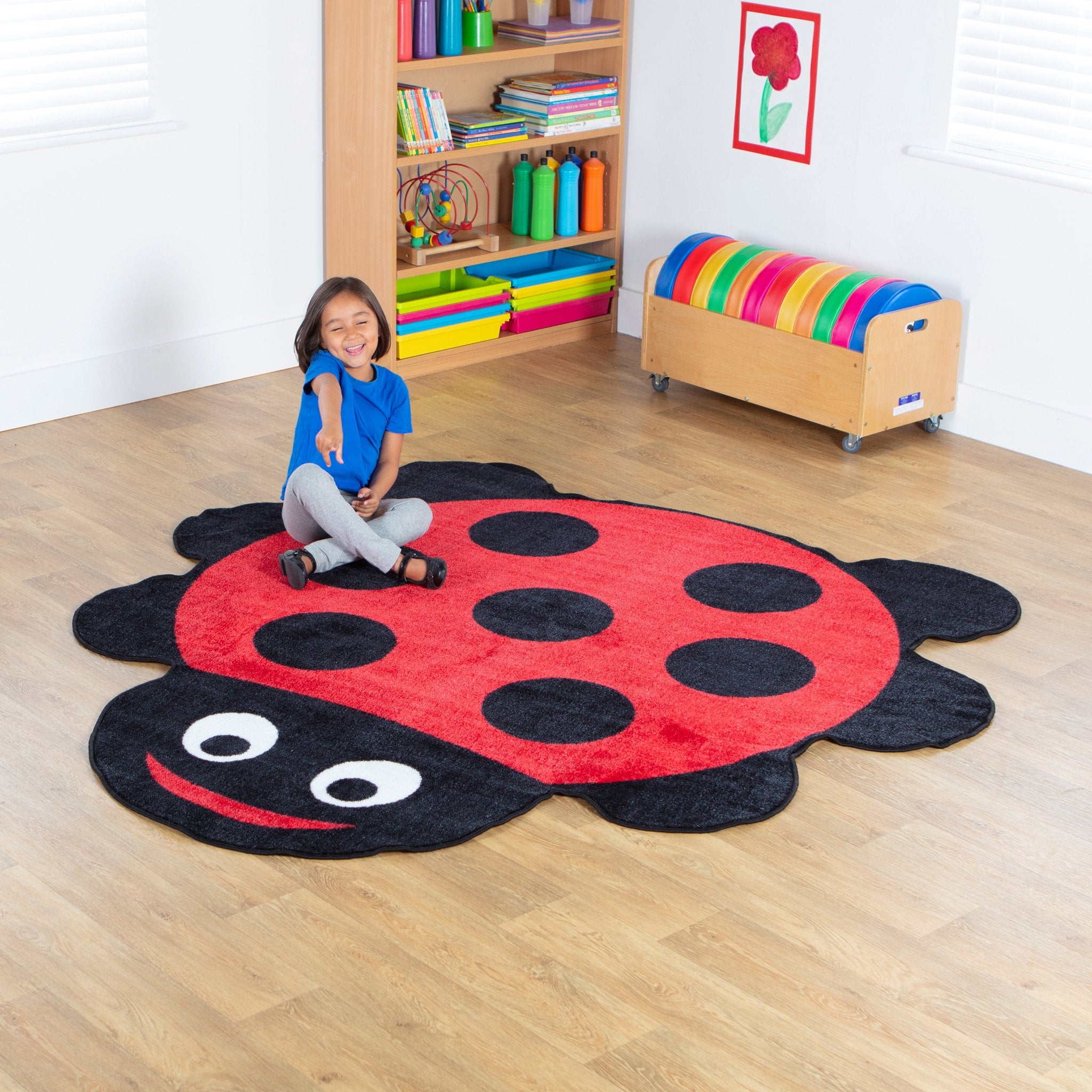 Back to Nature™ Ladybird Shaped Carpet