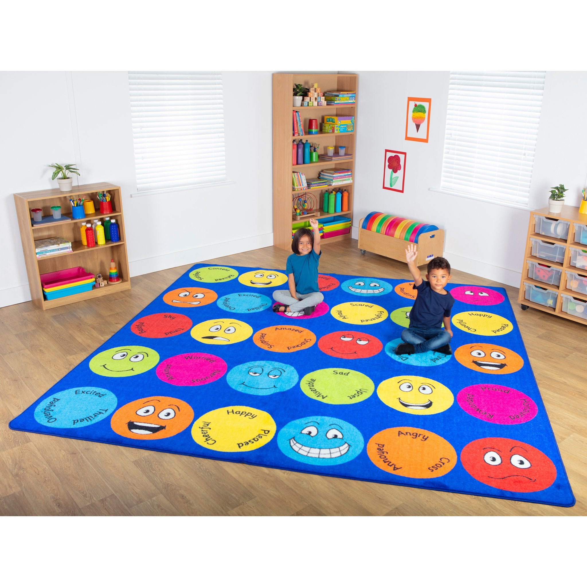 Emotions™ Interactive Square Carpet