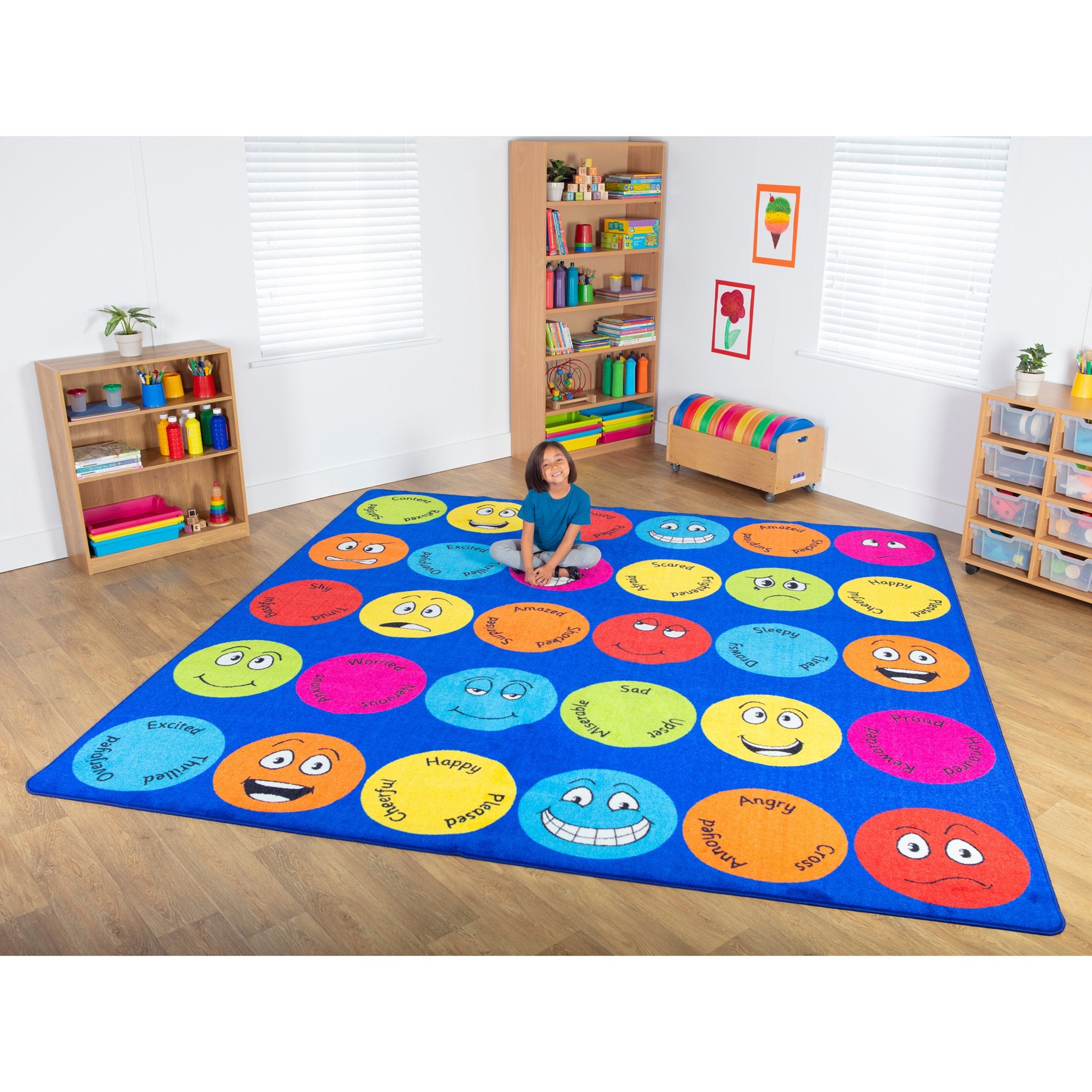 Emotions™ Interactive Square Carpet