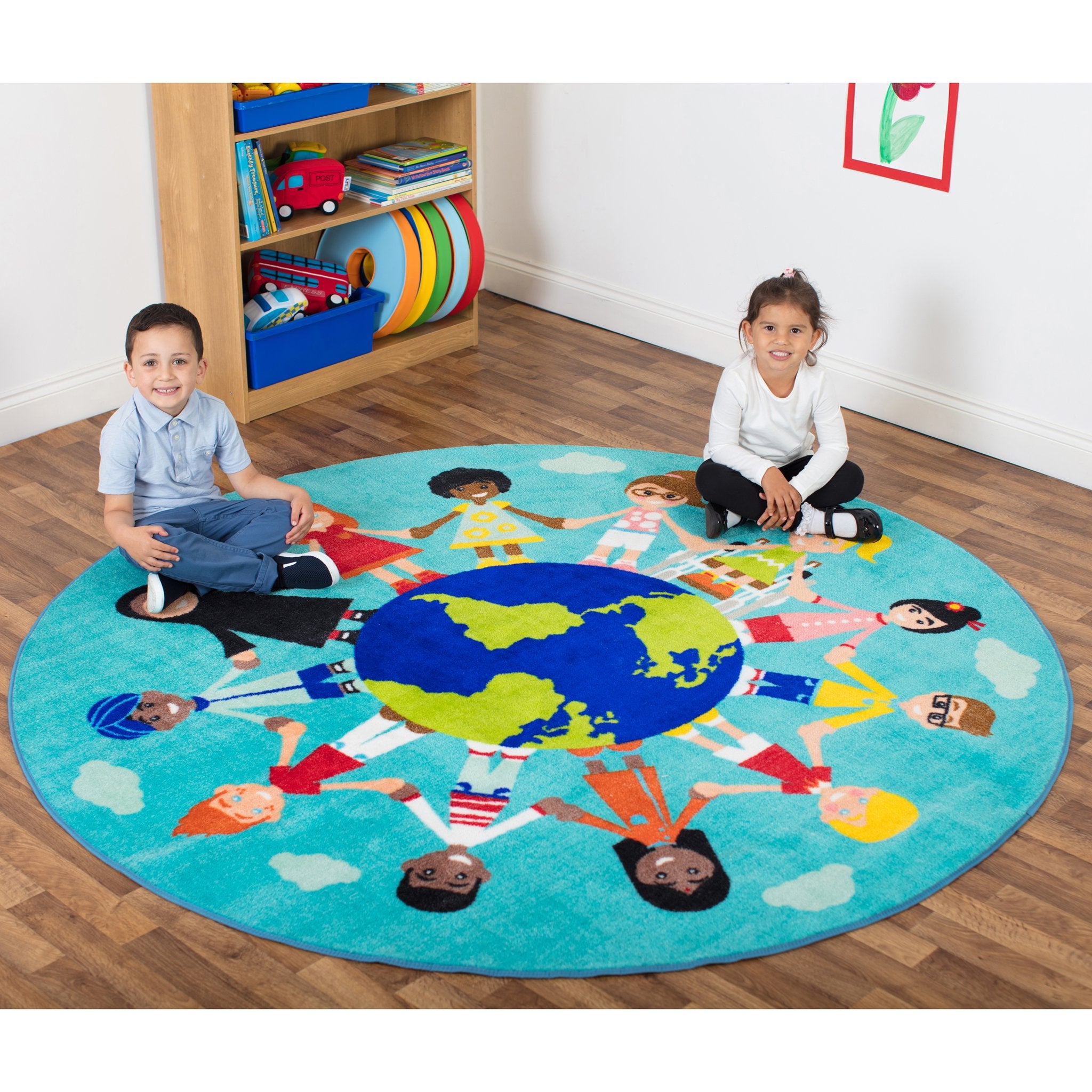 Children of the World™ Carpet (Teal)