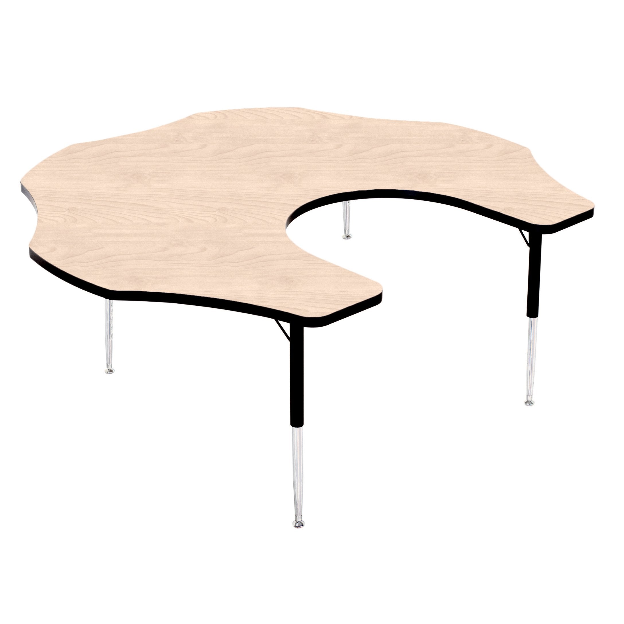 Tuf-Top™ Height Adjustable Teacher Flower Table (Maple)