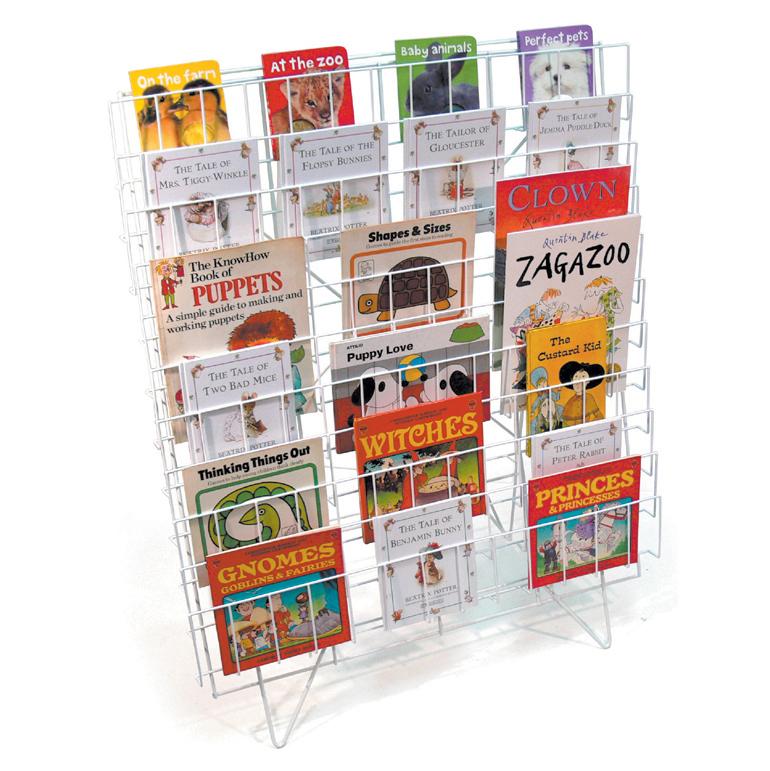 Floor-Standing Book Rack