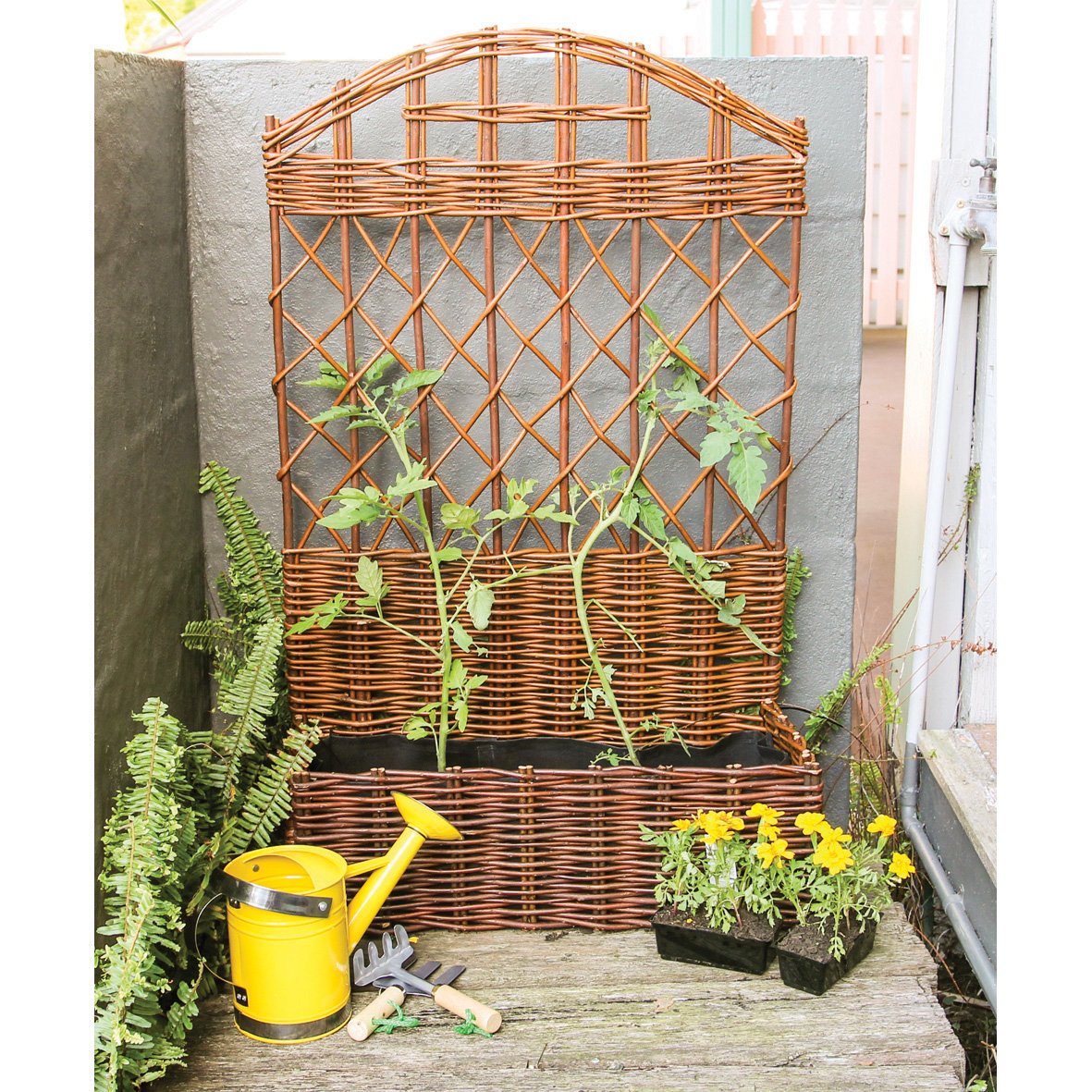 Willow-Trellis-Garden-Planter-