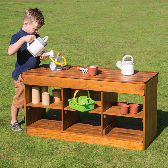 Outdoor Mud Kitchen & Bench