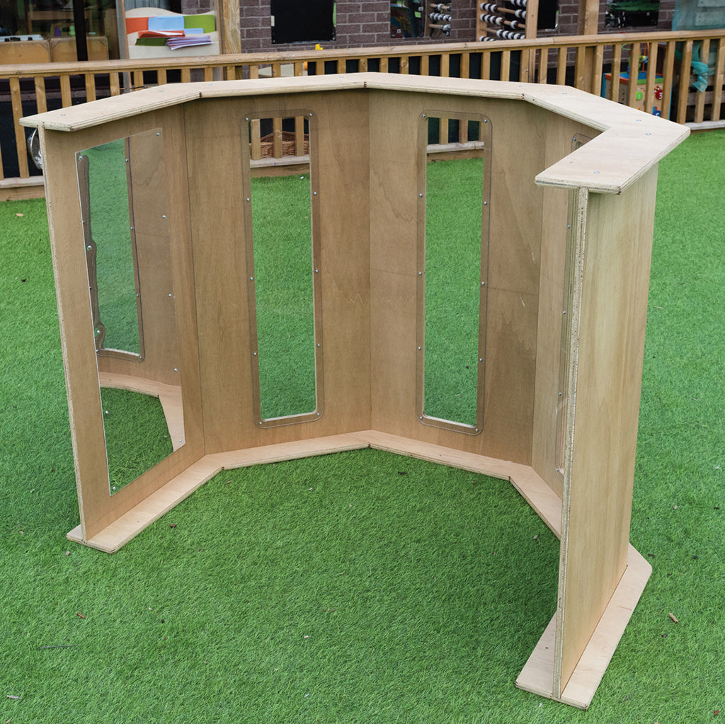 Outdoor Wooden Discovery Junior Tunnel