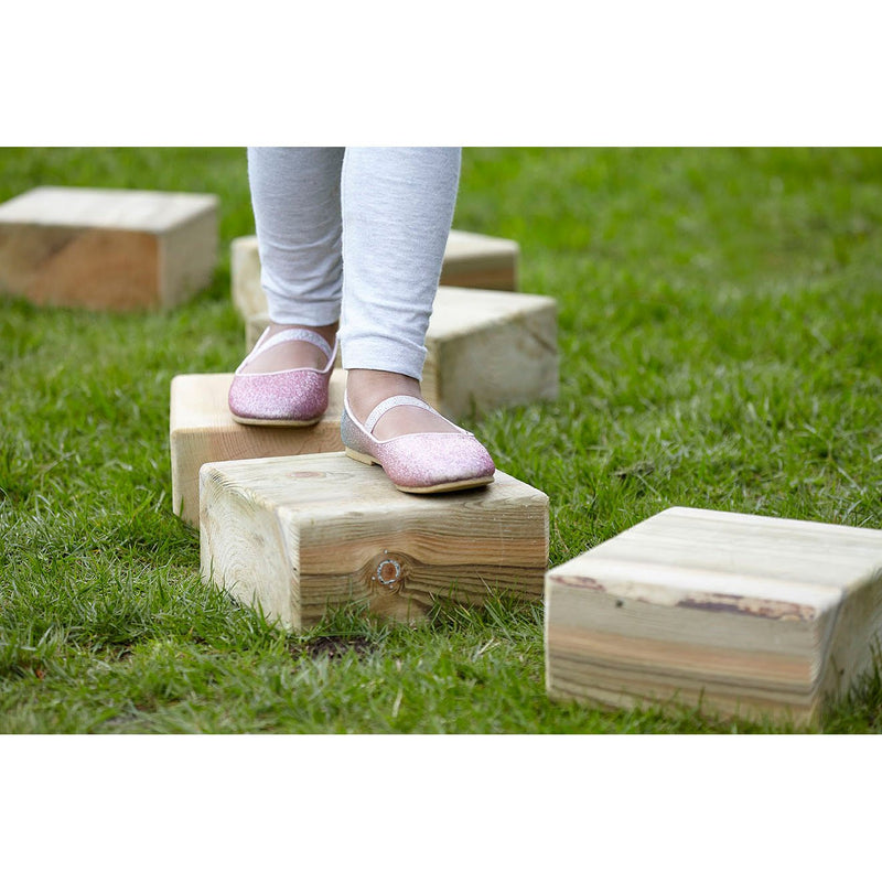 Wooden Stepping Blocks pk 4 