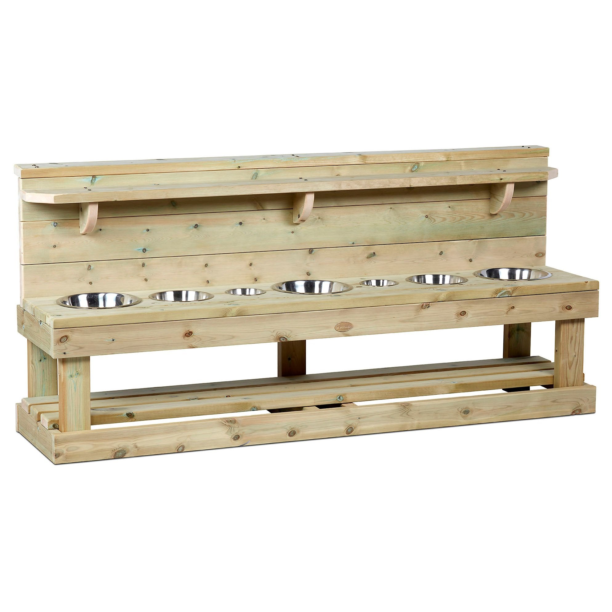 7-Station Outdoor Potion Bench