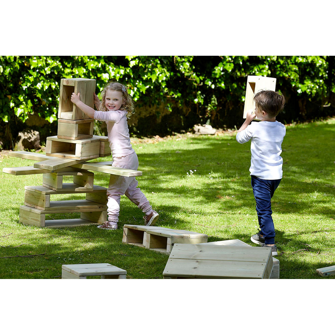 Outdoor Construction Block Set pk 22