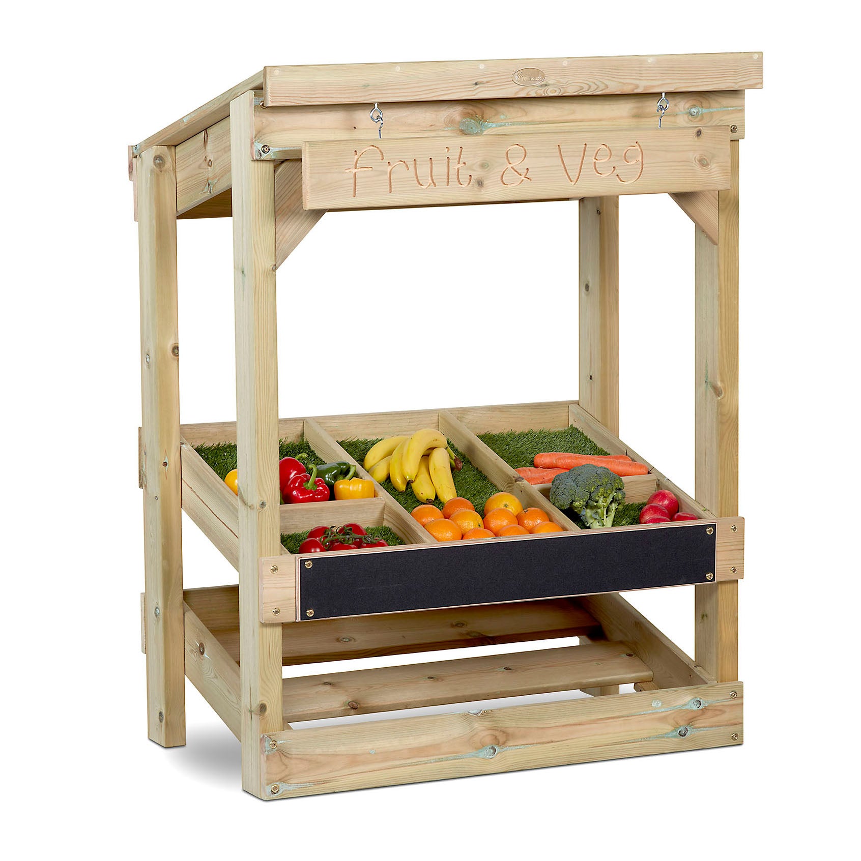 Outdoor Wooden Market Stall