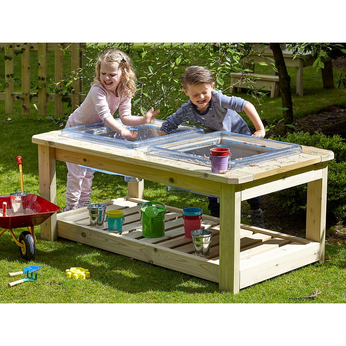 Double Outdoor Sand and Water Station (Pre-School)