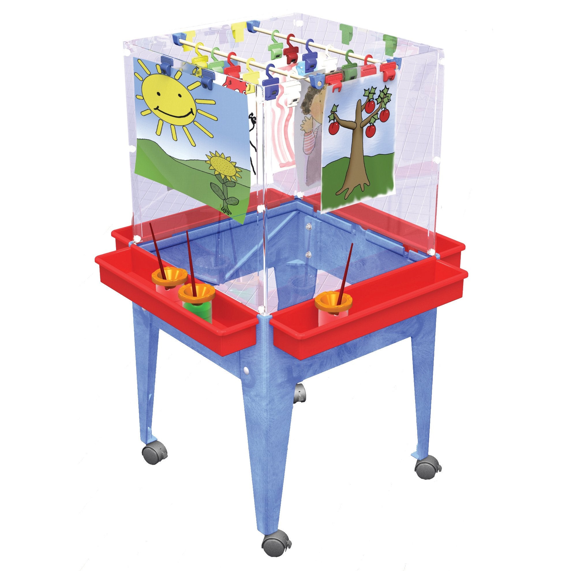 4-Sided Space Saver Easel