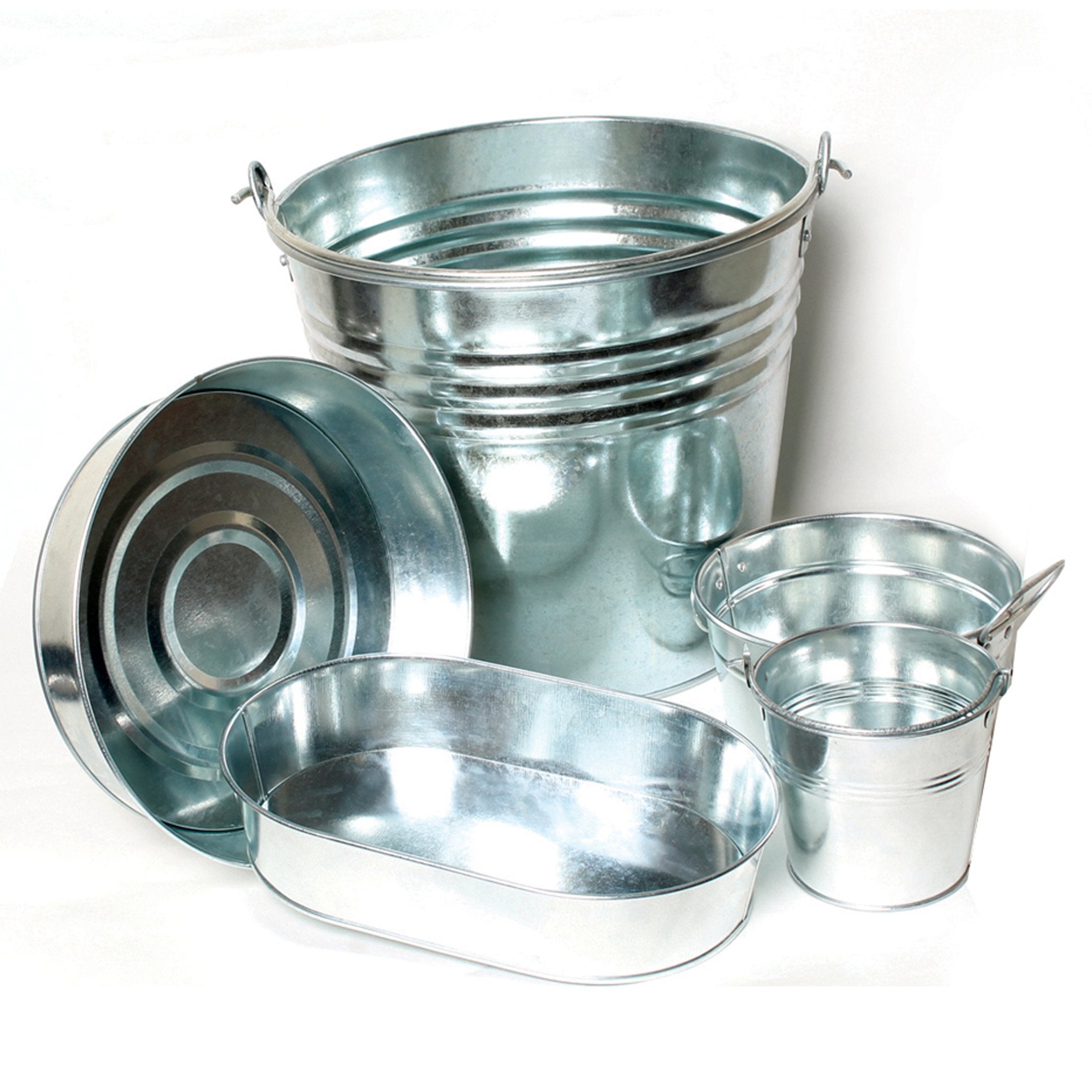 Metal Mud Kitchen Container Set pk 5