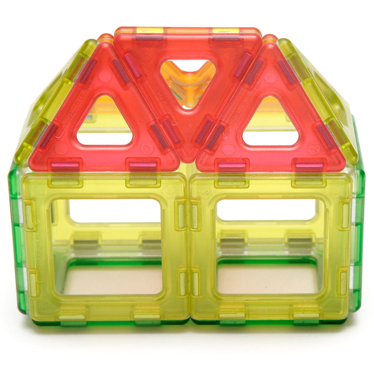 Translucent Magnetic Polydron pk 64