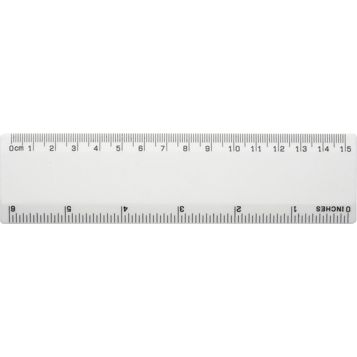 Shatter-Resistant-Ruler-(White)-15cm-pk-50