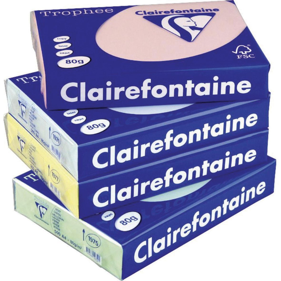 Trophee-A4-80gsm-Pastel---Canary-