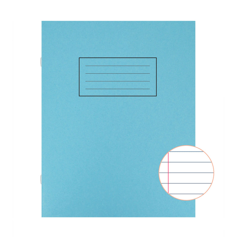 Exercise Books - Lined 9x7 Blue pk 40