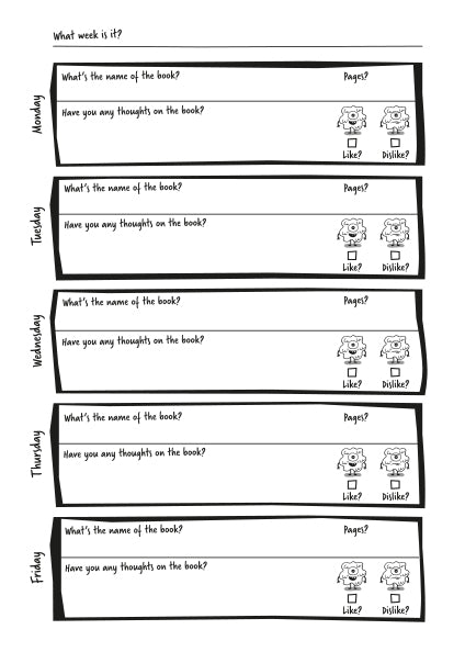 Reading Record KS1 pk 30