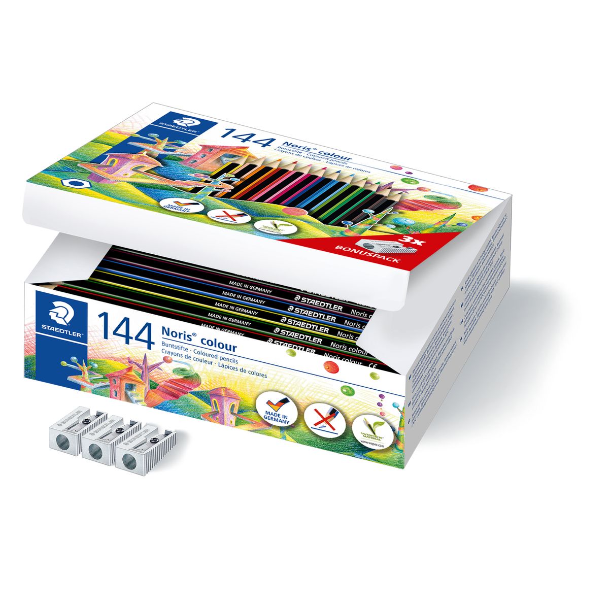 Staedtler Noris Colour Assorted pk 144