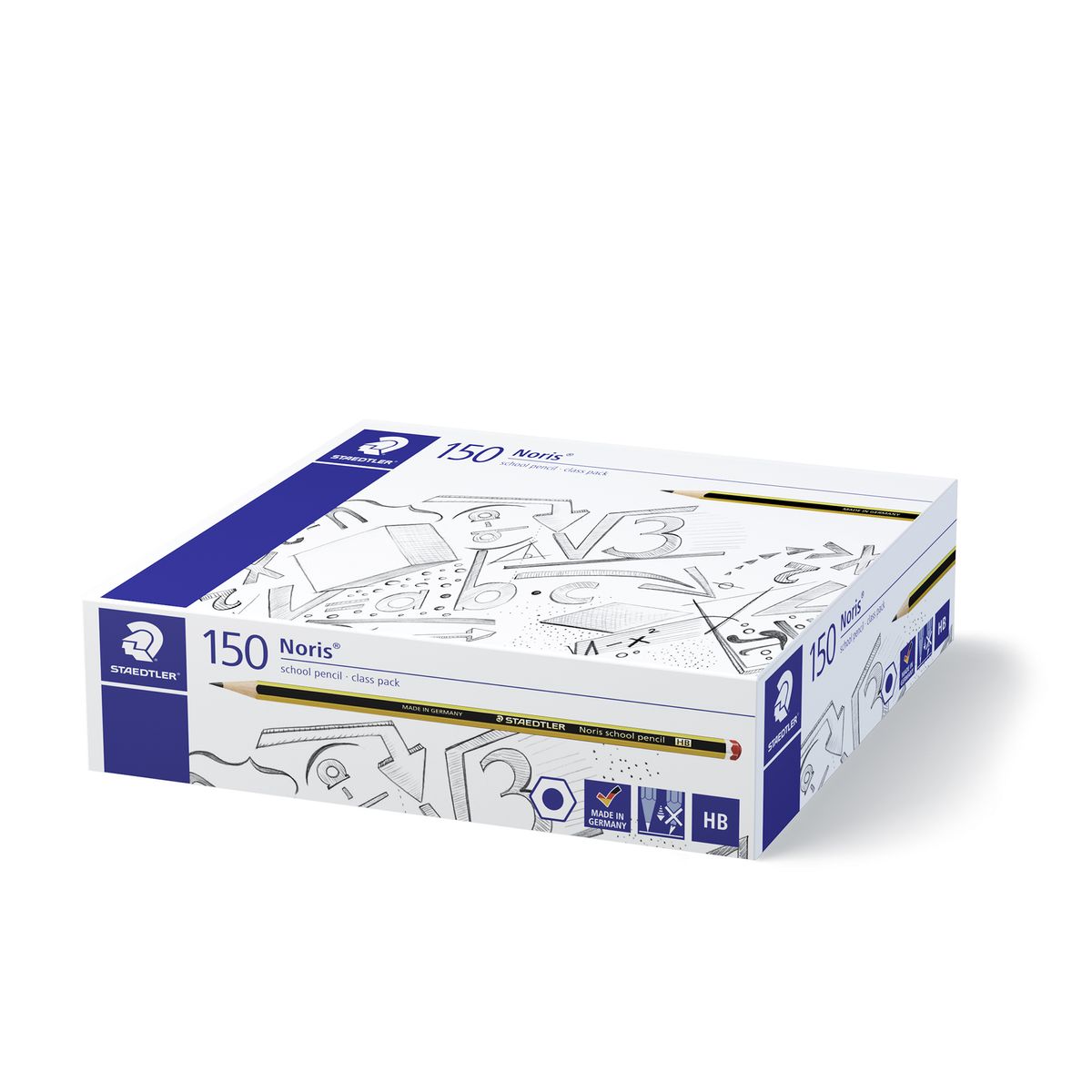 Staedtler Noris HB Pencil Classpack pk 150