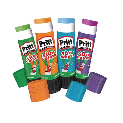 Pritt Sticks - Fun Colours 10g pk 24