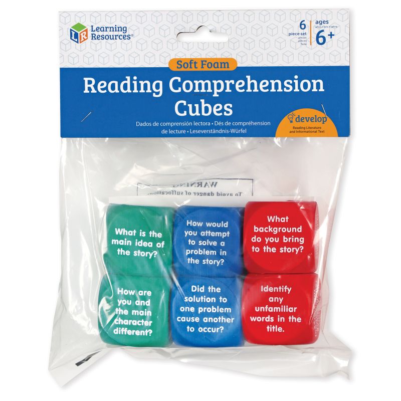 Reading Comprehension Cubes pk6