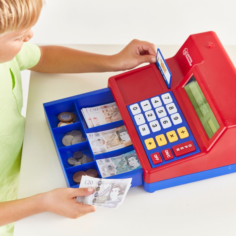 Role Play Cash Register and Money