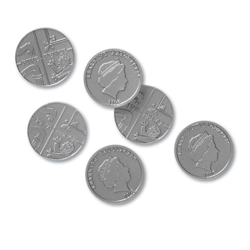 Role Play Money - 5p Coins pk 100