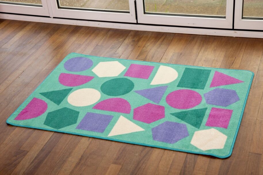 Springboard Rug Kinder™ Pastel Geometric Nursery Rug – Springboard Supplies