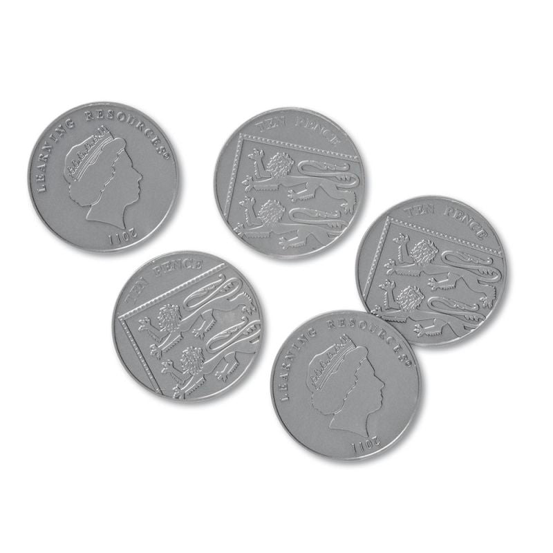 Role Play Money - 10p Coins pk 100