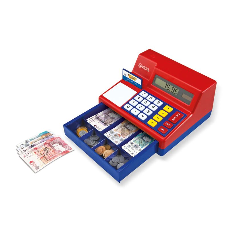 Role Play Cash Register and Money