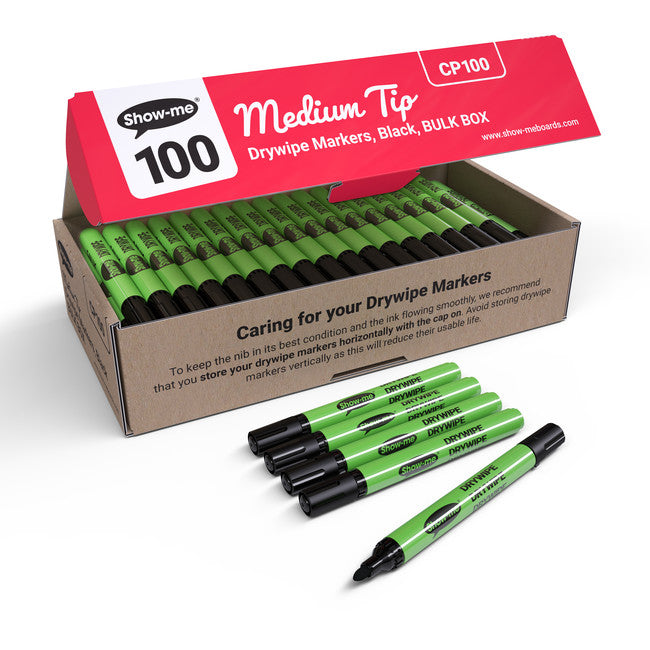 Show-Me Drywipe Pens pk 100