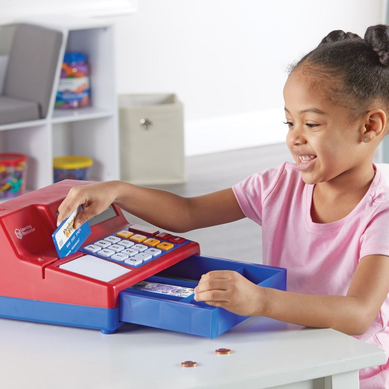 Role Play Cash Register and Money