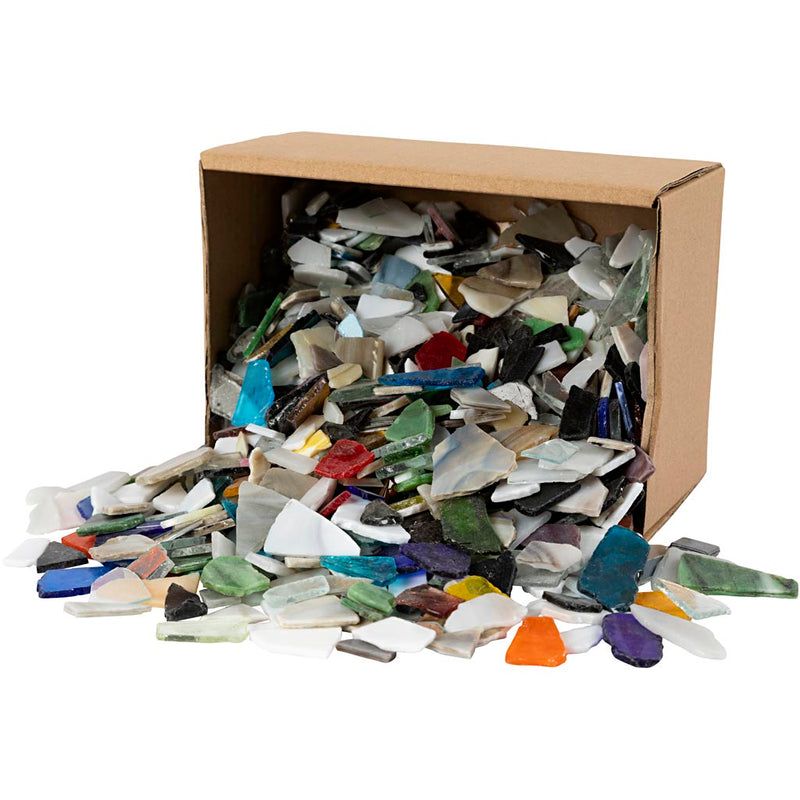 Polished Glass Mosaics 2kg