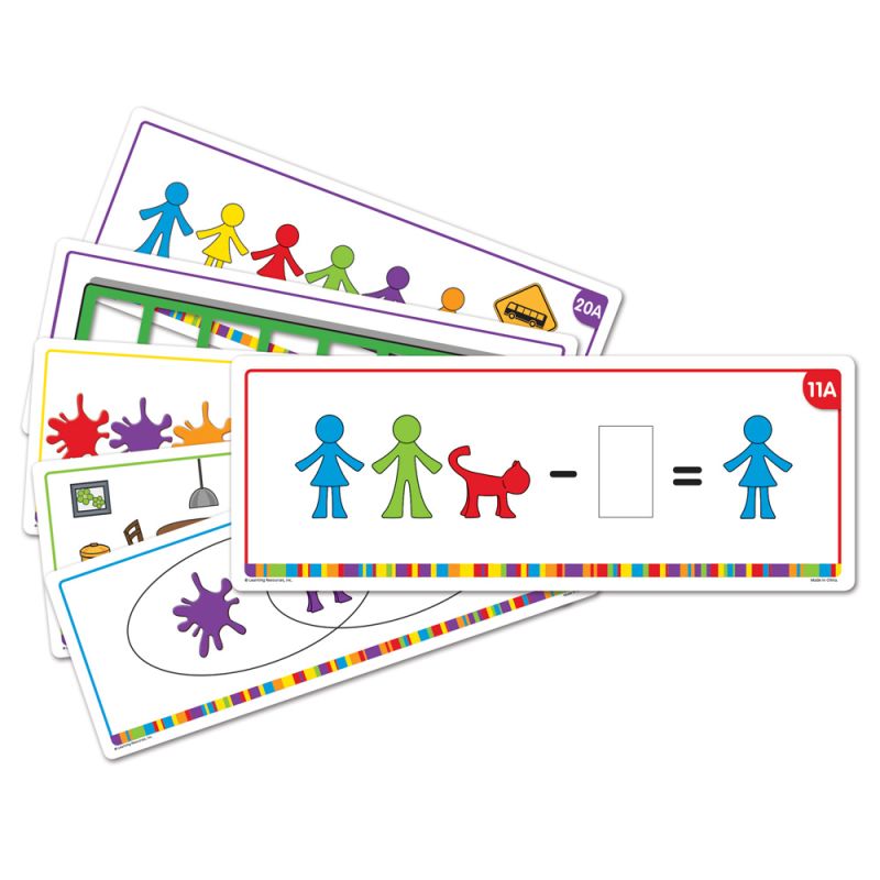 All About Me Family Counters Activity Cards pk 21