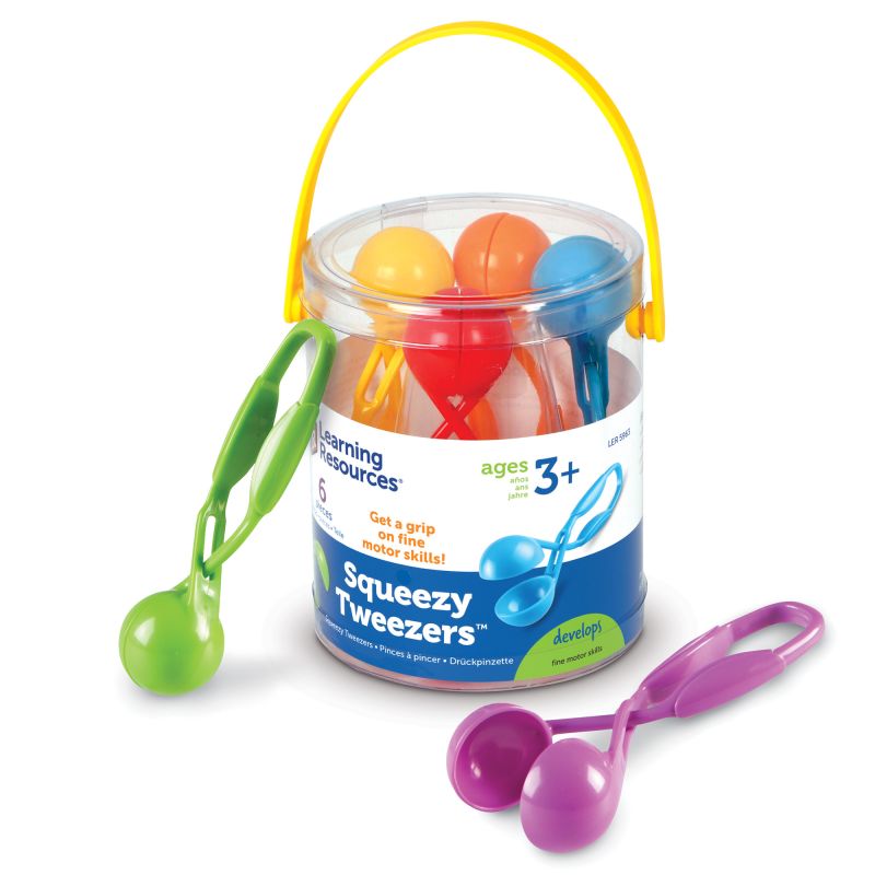 Squeezy Tweezers pk 6