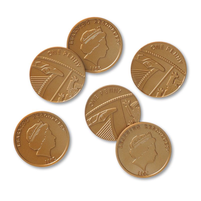 Role Play Money - 1p Coins pk 100