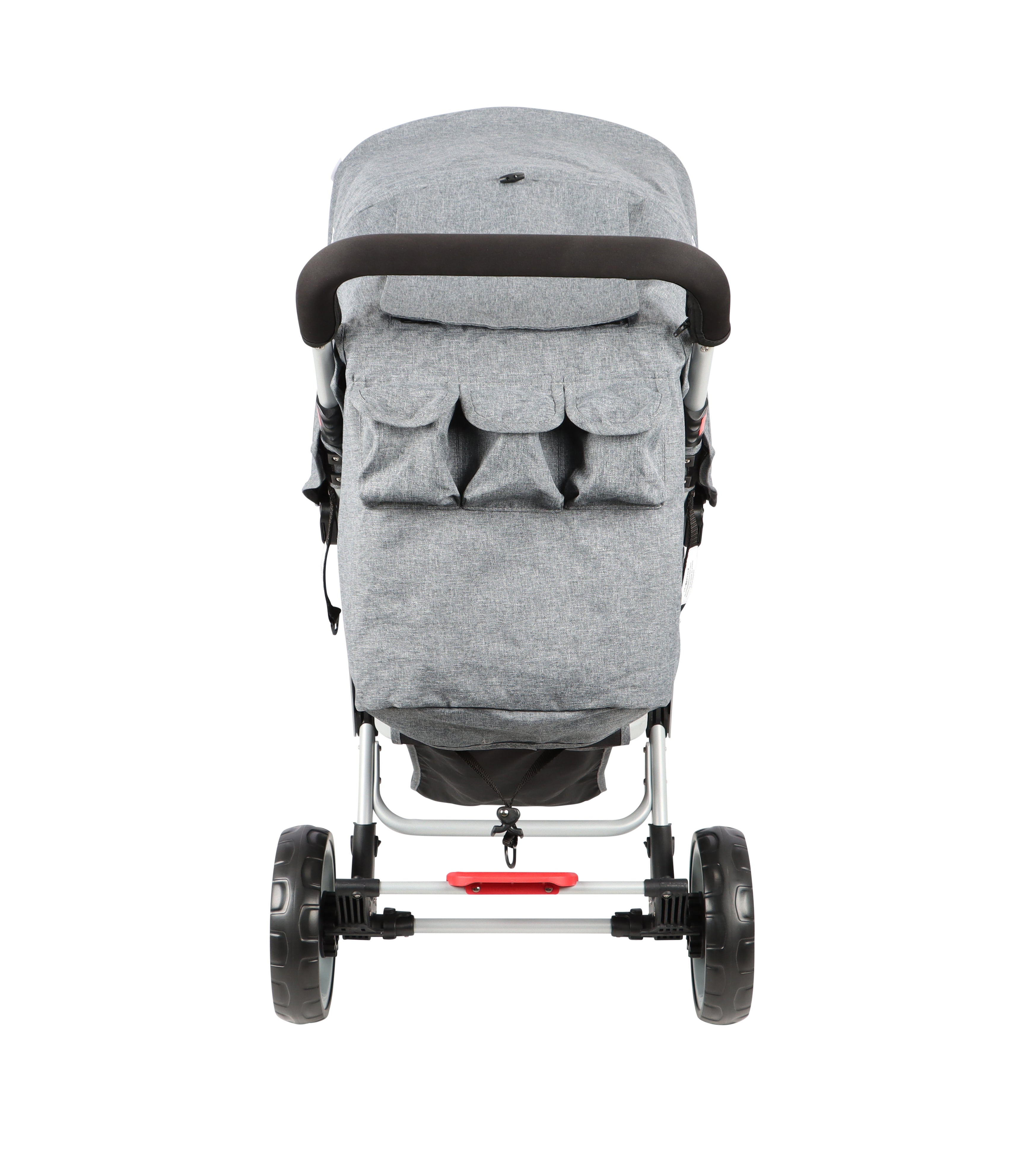 Familidoo Lightweight 3-Seater Stroller with Rain Cover
