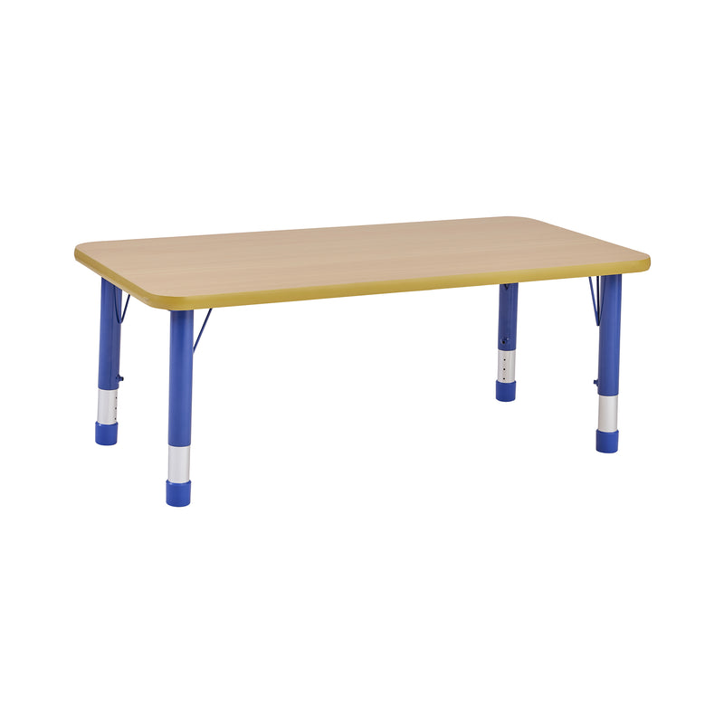 Milan Rectangular Table (6 Seater) - Blue