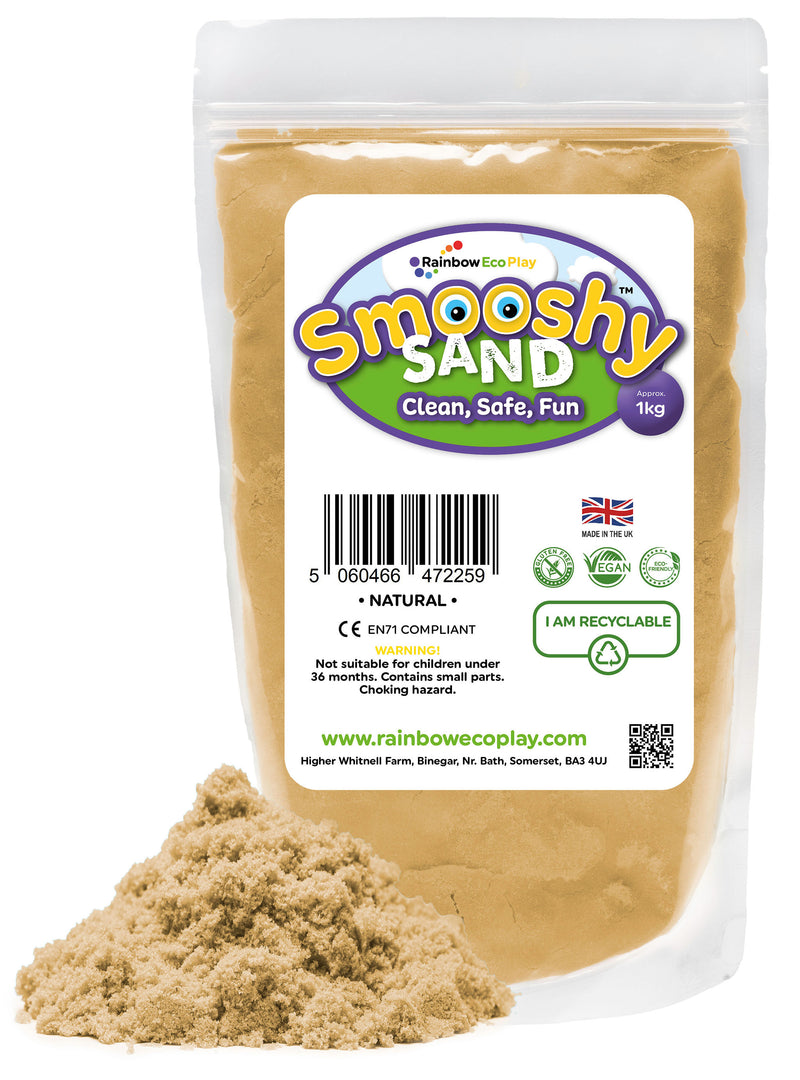 Smooshy Sand Pouch 1kg - Natural