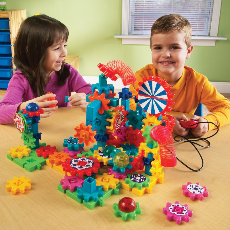 Gears! Gears! Gears! Lights and Action Motorised Building Set
