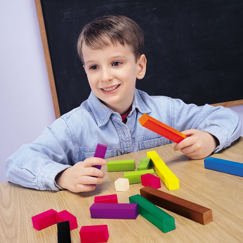 Rainbow Fraction Tower Equivalency Cubes pk51